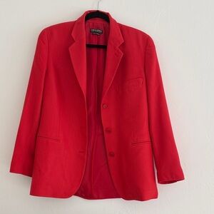 Giorgio Armani Red Women's Jacket